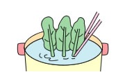 青菜の茹で方