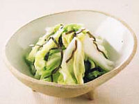 塩こん部長のささっと浅漬け(白菜)
