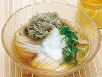 ダブルとろろそうめん