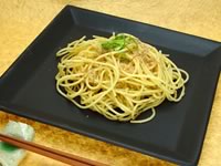 たらと鮭のおさかなさんたっぷりパスタ