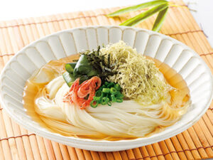 海のぶっかけそうめん