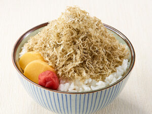 とろろ昆布ごはん