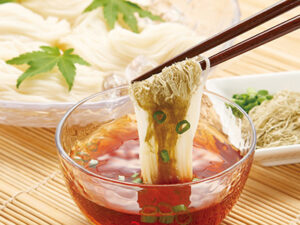 とろろそうめん