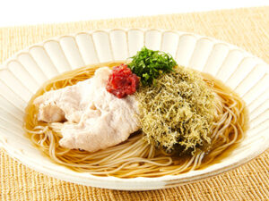とろろ豚しゃぶそうめん