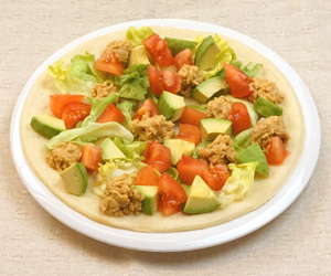 Kurakon HUMMUS Salad Pizza